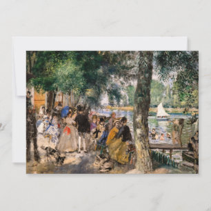 Carte De Remerciements Pierre-Auguste Renoir - Baignade sur la Seine