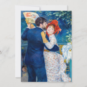Carte De Remerciements Pierre-Auguste Renoir - Danse champêtre