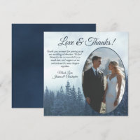 Pins de montagne bleu brumeux Mariage rustique Pho