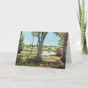 Carte De Remerciements Pique-nique à River's Bend