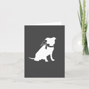Carte De Remerciements Pit Bull Chien Baby shower Genre Neutre Pitbull