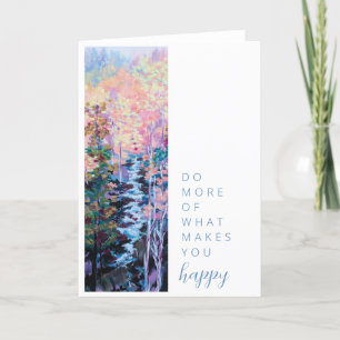 Carte De Remerciements Pittoresque coloré En savoir plus