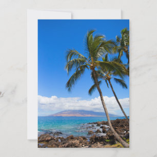 Carte De Remerciements Plages tropicales   Maui Hawaii