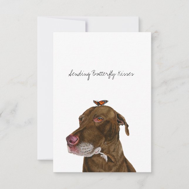 Carte de remerciements plat (Devant)