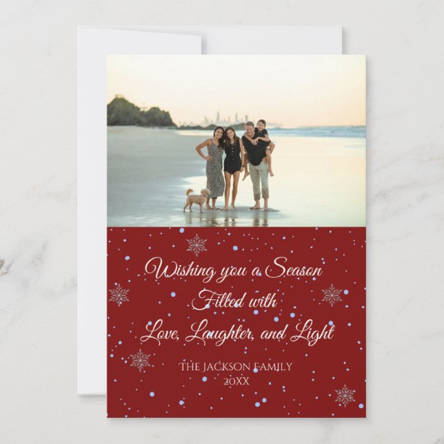 Carte de remerciements plat (Devant)