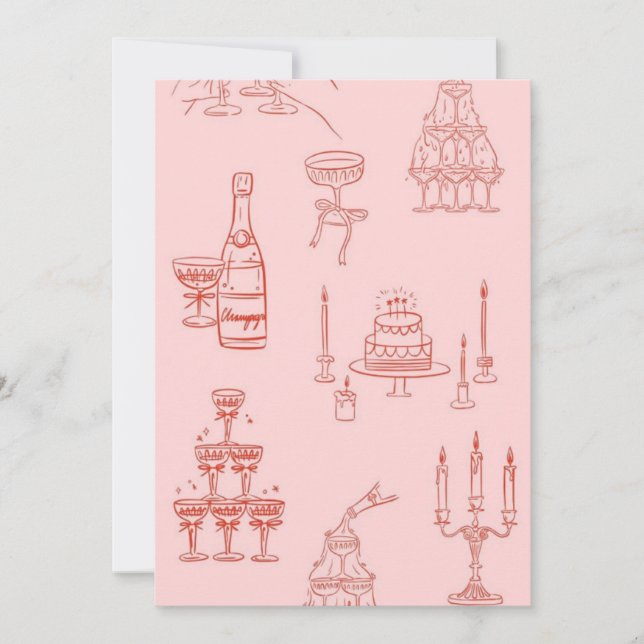 Carte de remerciements plat (Devant)