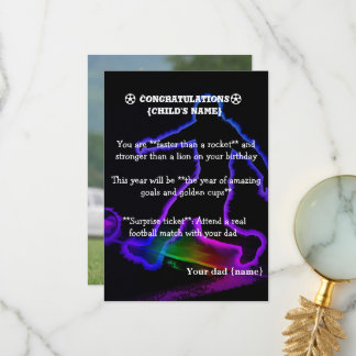 Carte de remerciements plat