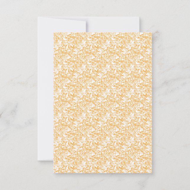 Carte de remerciements plat (Devant)