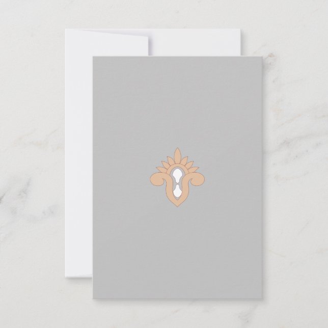 Carte de remerciements plat (Devant)