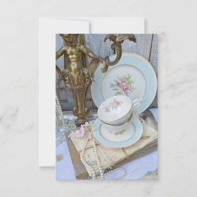 Carte de remerciements plat (Devant)