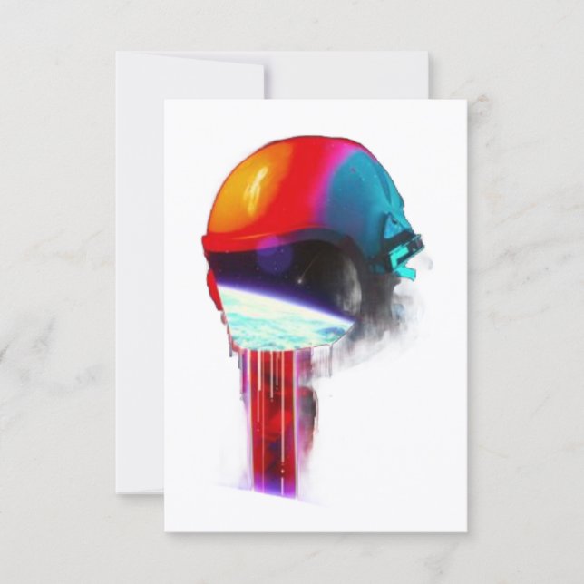 Carte de remerciements plat (Devant)