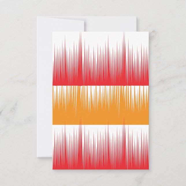 Carte de remerciements plat (Devant)