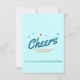 carte de remerciements plat 3,5 po x 5 po