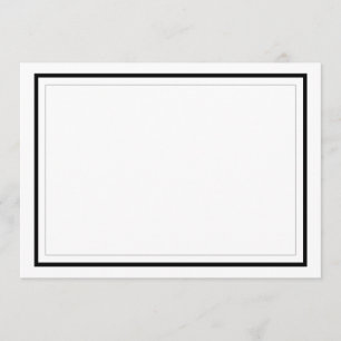 Carte de remerciements plat de chats siamois de