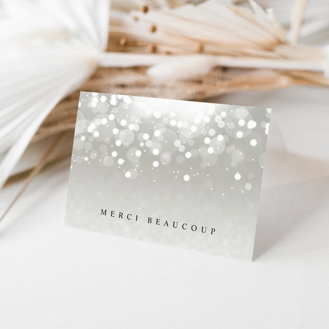 Carte de remerciements Platine (Créateur téléchargé)