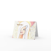 Carte de remerciements plié pour baby shower zalno