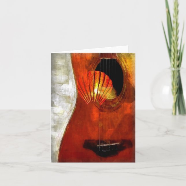 Carte de remerciements pliée (Devant)