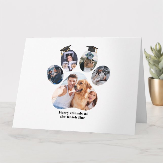 Carte de remerciements pliée (Petite plante)