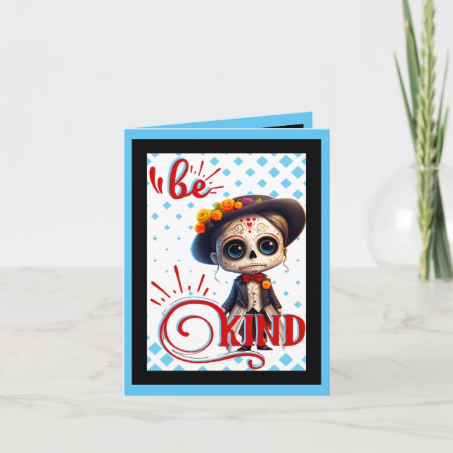 Carte de remerciements pliée (Devant)