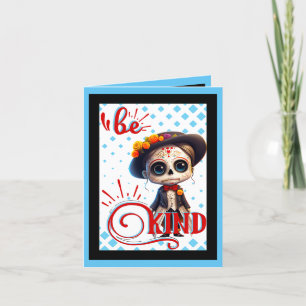 Carte de remerciements pliée