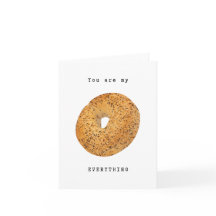 Carte de remerciements pliée