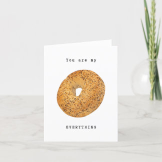 Carte de remerciements pliée