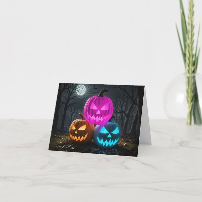 Carte de remerciements pliée (Devant)