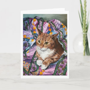 Carte de remerciements pliée, carte d'anniversaire