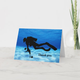 Cartes De Vœux Plongee Sous Marine Zazzle Fr