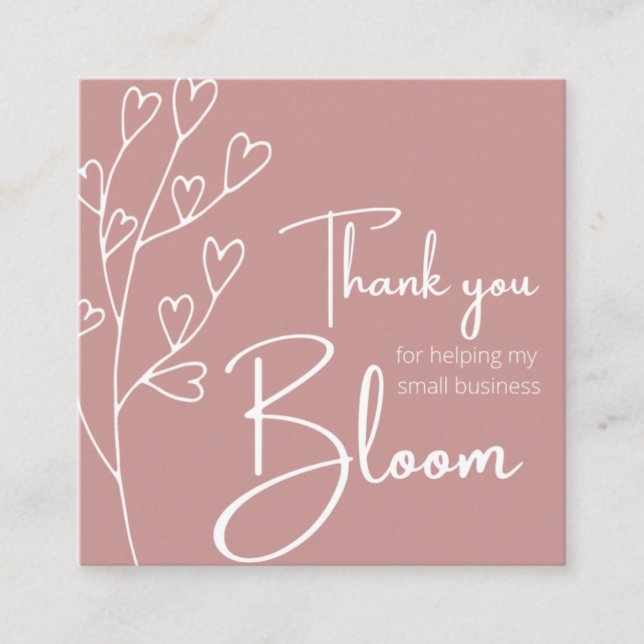 CARTE DE REMERCIEMENTS PME (Devant)