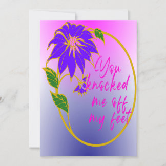 Carte De Remerciements Poèmes d'amour courts pour une brosse secrète