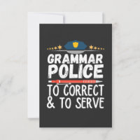 Police de grammaire pour servir et corriger les T-