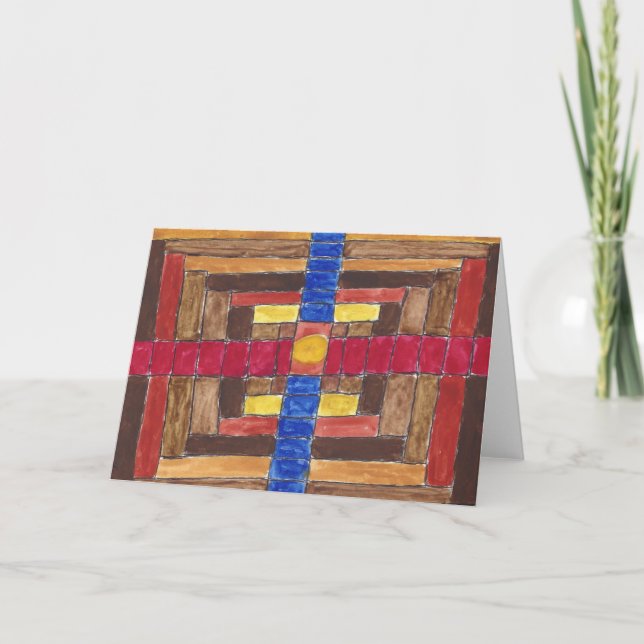 Carte De Remerciements Portes anciennes (Devant)