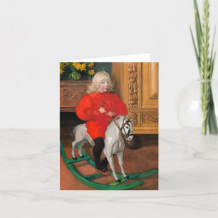 Carte De Remerciements Portrait de Casimir Laurin, Murre par Carl Larsson