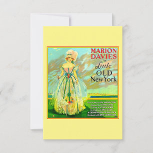 Carte De Remerciements Poster Little Old New York