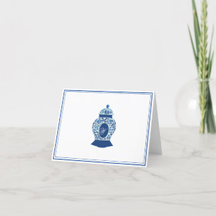 Carte De Remerciements Pot à gingembre de style chinoisérie de Versailles