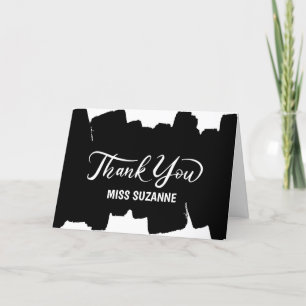 Carte de remerciements pour enseignant, collègue, 