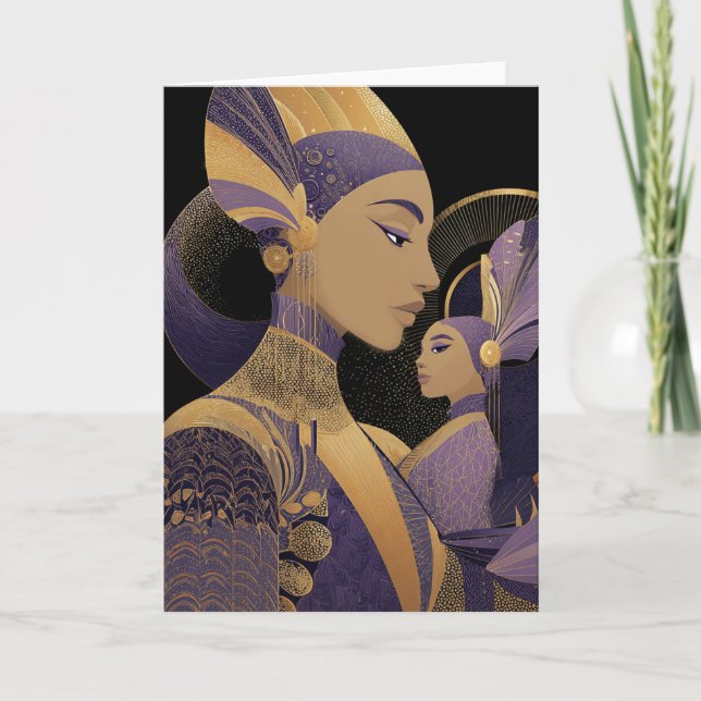 CARTE DE REMERCIEMENTS POUR MA FILLE #1 (Devant)