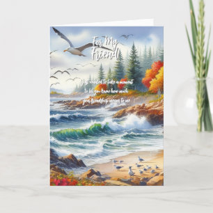 Carte De Remerciements Pour mon ami