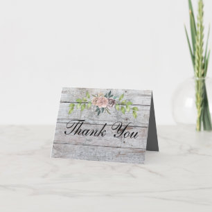 Carte De Remerciements Pour toujours deux coeurs - un amour
