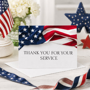 CARTE DE REMERCIEMENTS pour votre service Cartes d