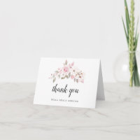 Première communion florale rose