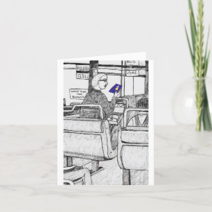 Carte De Remerciements Prendre Un Bus Sécurisé 🚌 Circuler