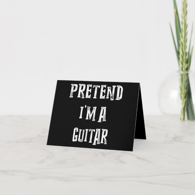 Carte De Remerciements Pretend I'm (Devant)