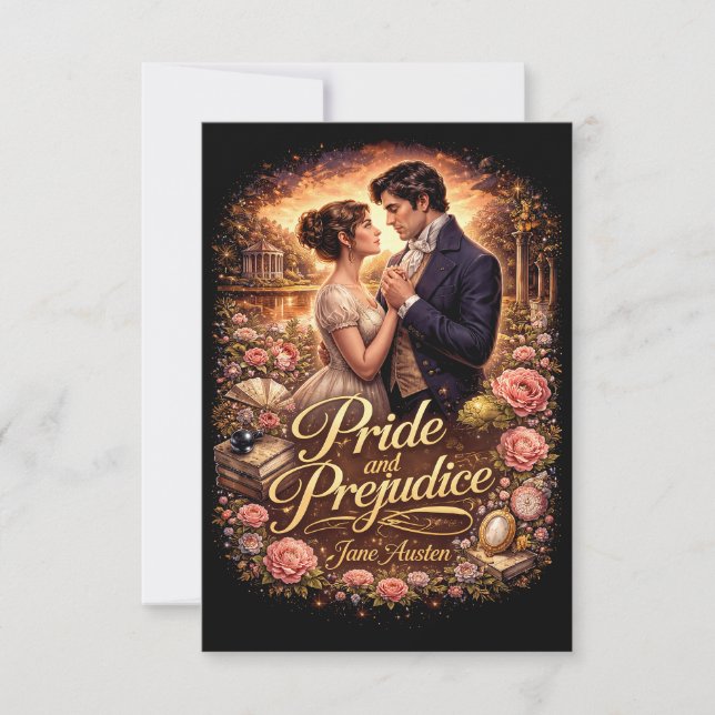 Carte De Remerciements Pride and Prejudice (Devant)