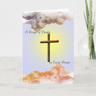 Carte De Remerciements Prière de remerciements