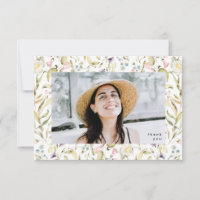 Printemps Fleur sauvage Boho Photo University Grad
