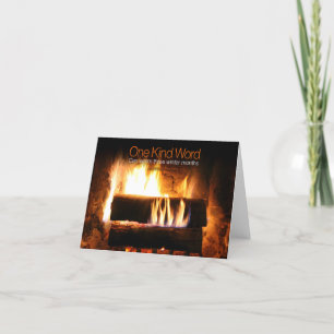 Carte De Remerciements Proverbe Inspirationnel Japonais "gentillesse"