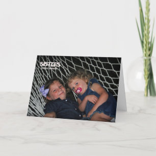 Carte De Remerciements Puisque votre ma soeur