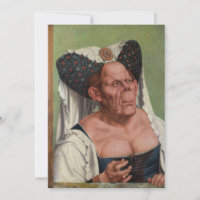 Quentin Matsys - Une Vieille Femme Grotesque